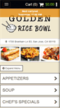 Mobile Screenshot of goldenricebowlca.com